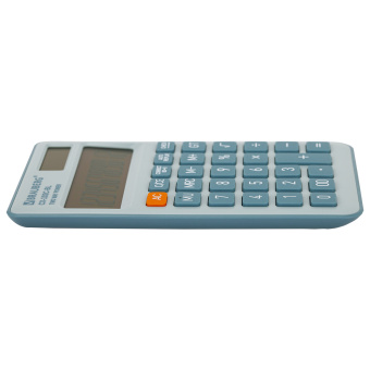 Калькулятор карманный BRAUBERG CX-102C-BL (76x126 мм), 12 разрядов, двойное питание, ГОЛУБОЙ, 272649 за 258 ₽. Калькуляторы карманные. Доставка по России. Без переплат!