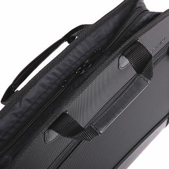 Папка-портфель пластиковая BRAUBERG А4+ (375х305х60 мм), 4 отделения, 2 кармана, на молнии, черный, 225169 за 2 310 ₽. Портфели пластиковые. Доставка по России. Без переплат!