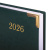 Ежедневник датированный 2026 А5 138x213мм BRAUBERG Senator, под кожу, зеленый, 117092 за 422 ₽. Ежедневники с покрытием "под кожу и ткань". Доставка по России. Без переплат!