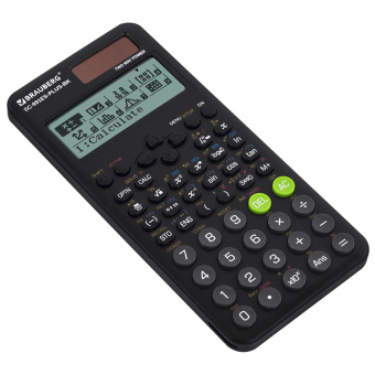 Калькулятор инженерный BRAUBERG SC-991ES-PLUS-BK (164х80 мм), 552 функции, 10+2 разряда, ЧЕРНЫЙ, 272651 за 1 290 ₽. Калькуляторы инженерные. Доставка по России. Без переплат!