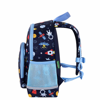 Рюкзак BRAUBERG KIDS PLAY детский, 1 отделение, 3 кармана, "In space", 29х23х12 см, 272051 за 885 ₽. Рюкзаки для дошкольников. Доставка по России. Без переплат!