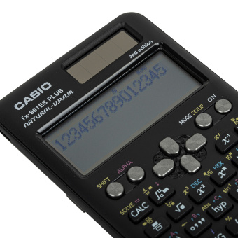 Калькулятор инженерный CASIO FX-991ES PLUS-2 (162х77 мм), 417 функций, двойное питание, сертифицирован для ЕГЭ, FX-991ESPLUS-2S за 3 863 ₽. Калькуляторы инженерные. Доставка по России. Без переплат!