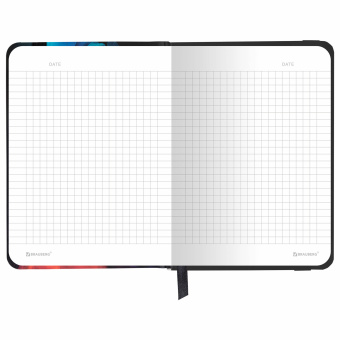 Блокнот с резинкой в клетку 96 л., МАЛЫЙ ФОРМАТ А6, 109х148 мм, твердая обложка, BRAUBERG, "Pigment", 116335 за 161 ₽. Блокноты в книжном переплете. Доставка по России. Без переплат!