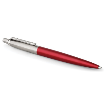 Ручка шариковая PARKER "Jotter Core Kensington Red CT", корпус красный, детали хром, синяя, 1953187 за 2 511 ₽. Ручки шариковые подарочные. Доставка по России. Без переплат!