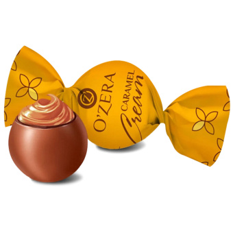 Конфеты шоколадные O'ZERA "Caramel Cream" с карамельной начинкой, 500 г, ПН213 за 699 ₽. Конфеты фасованные. Доставка по России. Без переплат!