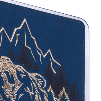 Дневник 1-11 класс 48 л., кожзам (гибкая), термотиснение, фольга, BRAUBERG, "МЕДВЕДЬ", 105969 за 173 ₽. Дневники универсальные. Доставка по России. Без переплат!