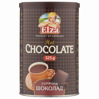 Горячий шоколад ELZA "Hot Chocolate", банка 325 г, ГЕРМАНИЯ, EL32508027 за 686 ₽. Какао, горячий шоколад. Доставка по России. Без переплат!