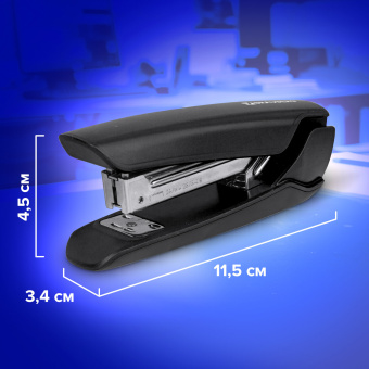 Степлер №24/6, 26/6 BRAUBERG "ULTRA", до 30 листов, с антистеплером, черный, 228756 за 180 ₽. Степлеры настольные. Доставка по России. Без переплат!