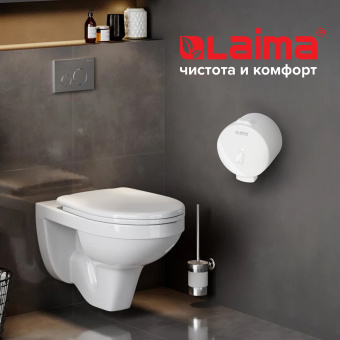 Диспенсер для туалетной бумаги LAIMA PROFESSIONAL ORIGINAL (Система T8), белый, ABS-пластик, 605769 за 1&nbsp;744 ₽. Диспенсеры для туалетной бумаги. Доставка по России. Без переплат!