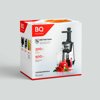 Соковыжималка BQ (БИ-КЬЮ) J2003, 200 Вт, стакан 0,6 л, емкость жмыха 0,6 л, металл, серый, 86197688 за 7&nbsp;923 ₽. Соковыжималки. Доставка по России. Без переплат!