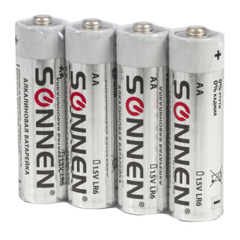 Батарейки КОМПЛЕКТ 30 (20+10) шт., SONNEN Alkaline, AA+ААА (LR6+LR03), в коробке, 455097 за 672 ₽. Батарейки. Доставка по России. Без переплат!