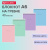 Блокнот МАЛЫЙ ФОРМАТ А6 108х145 мм, 40 л., гребень, картон, клетка, BRAUBERG "Minimal Pastel", 116429 за 28 ₽. Блокноты. Доставка по России. Без переплат!