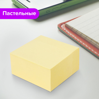 Блок самоклеящийся (стикеры) BRAUBERG 76х76 мм, 400 листов, желтый, 111353 за 213 ₽. Блоки самоклеящиеся. Доставка по России. Без переплат!