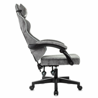 Кресло компьютерное BRABIX "Shooter GM-123", 2 подушки, ткань, серое, 533192 за 12&nbsp;606 ₽. Кресла игровые. Доставка по России. Без переплат!