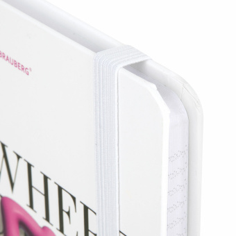 Блокнот с резинкой в клетку 96 л., А5 145х203 мм, твердая обложка, BRAUBERG, "Pink mood", 116323 за 243 ₽. Блокноты в книжном переплете. Доставка по России. Без переплат!