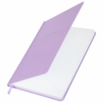Блокнот с резинкой в клетку 96 л., А5 145х203 мм, твердая обложка, BRAUBERG, "Minimal", сиреневый, 116322 за 243 ₽. Блокноты в книжном переплете. Доставка по России. Без переплат!