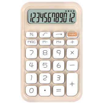 Калькулятор настольный BRAUBERG KW-500-BG (93x148 мм), 3D-кнопки, 12 разрядов, бежевый, 272955 за 318 ₽. Калькуляторы настольные. Доставка по России. Без переплат!