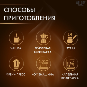 Кофе в зернах WELDAY «Mokka», 1 кг, БРАЗИЛИЯ, 622411 за 1 385 ₽. Кофе зерновой. Доставка по России. Без переплат!