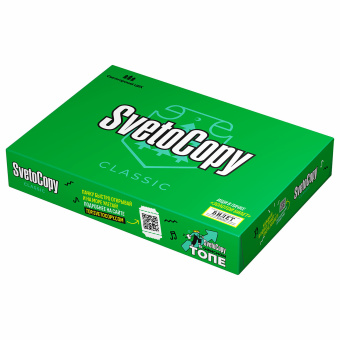 Бумага офисная А4, 80 г/м2, 500 л., марка С, SVETOCOPY CLASSIC, Россия, 146% (CIE) за 479 ₽. Бумага белая марок А, В, С. Доставка по России. Без переплат!
