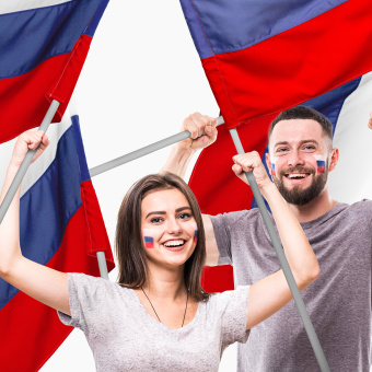 Флаг России 70х105 см, без герба, BRAUBERG/STAFF, 550180 за 195 ₽. Флаги и знамена. Доставка по России. Без переплат!