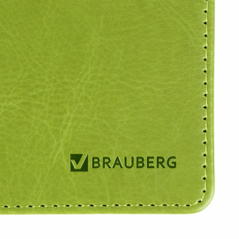 Планинг настольный недатированный (305x140 мм) BRAUBERG "Rainbow", кожзам, 60 л., зеленый, 111702 за 505 ₽. Планинги. Доставка по России. Без переплат!