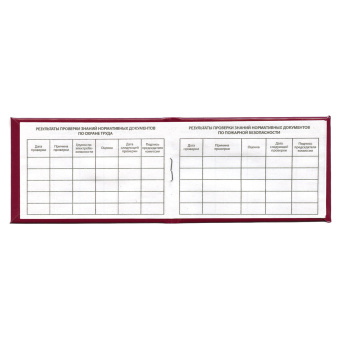 Удостоверение для проверки правил работы в электроустановках, КОМПЛЕКТ 5 шт., 66х100 мм, STAFF, 117574 за 225 ₽. Бланки документов. Доставка по России. Без переплат!