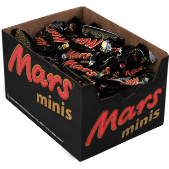 Батончики мини MARS "Minis" шоколадные с нугой и карамелью в молочном шоколаде, 1 кг, 56730 за 1 453 ₽. Конфеты фасованные. Доставка по России. Без переплат!