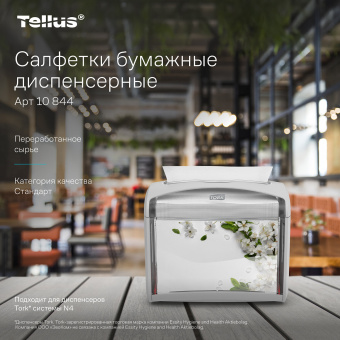 Салфетки Tellus/TORK (Система N4) Xpressnap Universal, 2-слойные, КОМПЛЕКТ 20 шт., 200 шт., белые, 10844 за 4&nbsp;039 ₽. Салфетки для настольных диспенсеров. Доставка по России. Без переплат!