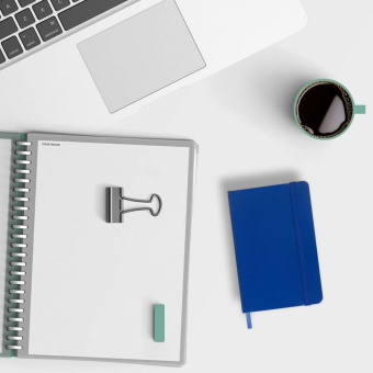 Блокнот МАЛЫЙ (100x150 мм) А6, BRAUBERG "Metropolis", балакрон, резинка, клетка, синий, 111588 за 244 ₽. Бизнес-блокноты и бизнес-тетради. Доставка по России. Без переплат!