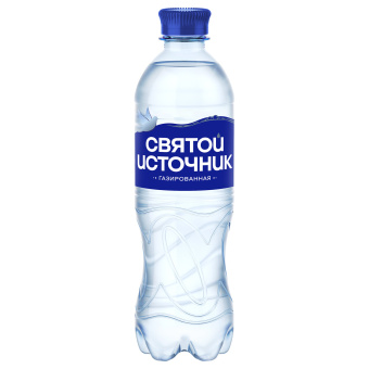Вода ГАЗИРОВАННАЯ питьевая СВЯТОЙ ИСТОЧНИК 0,5 л за 60 ₽. Минеральная и питьевая вода. Доставка по России. Без переплат!