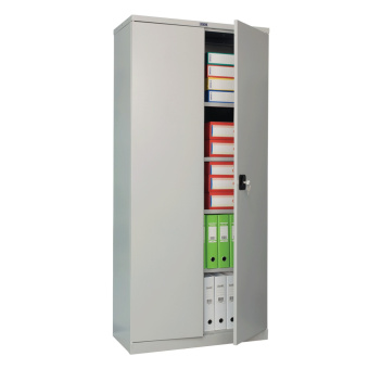 Шкаф металлический офисный ПРАКТИК "СВ-12", 1860х850х400 мм, 41 кг, разборный за 21&nbsp;044 ₽. Шкафы для документов. Доставка по России. Без переплат!