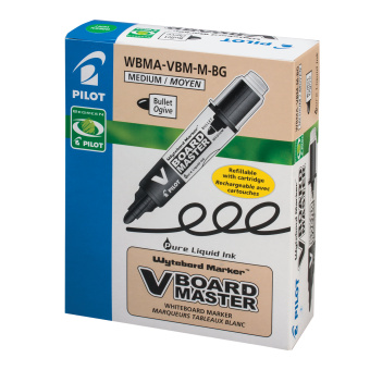 Маркер стираемый для белой доски ЗЕЛЕНЫЙ, PILOT "V-BOARD MASTER", 4 мм, WBMA-VBM-M, WBMA-VBM-M G за 191 ₽. Маркеры для досок. Доставка по России. Без переплат!