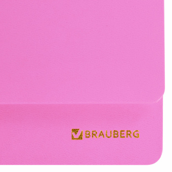 Планинг настольный недатированный (305x140 мм) BRAUBERG "Select", балакрон, 60 л., розовый, 111697 за 385 ₽. Планинги. Доставка по России. Без переплат!