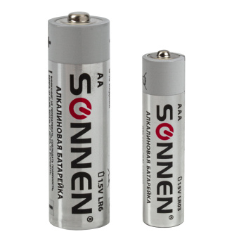 Батарейки КОМПЛЕКТ 30 (20+10) шт., SONNEN Alkaline, AA+ААА (LR6+LR03), в коробке, 455097 за 672 ₽. Батарейки. Доставка по России. Без переплат!