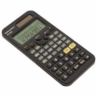 Калькулятор инженерный BRAUBERG SC-850 (163х82 мм), 240 функций, 10+2 разрядов, двойное питание, ЧЕРНЫЙ, 250525 за 1 224 ₽. Калькуляторы инженерные. Доставка по России. Без переплат!