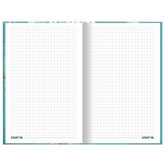 Блокнот А5 134х206 мм, 80 л., твёрдый, клетка, тиснение фольгой, STAFF, "Ван Гог", 114427 за 169 ₽. Блокноты в книжном переплете. Доставка по России. Без переплат!