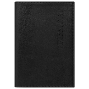 Обложка для паспорта натуральная кожа галант, "PASSPORT", черная, BRAUBERG, 237179 за 305 ₽. Обложки для паспорта. Доставка по России. Без переплат!
