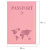 Обложка для паспорта "Passport map", экокожа soft-touch, розовая, STAFF, 238759 за 109 ₽. Обложки для паспорта. Доставка по России. Без переплат!