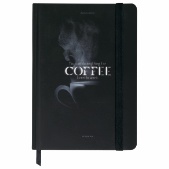 Блокнот с резинкой в клетку 96 л., А5 145х203 мм, твердая обложка, BRAUBERG, "Shadows", 116325 за 243 ₽. Блокноты в книжном переплете. Доставка по России. Без переплат!