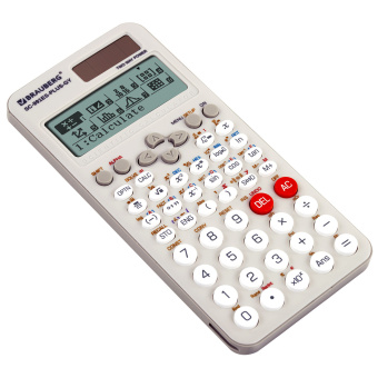 Калькулятор инженерный BRAUBERG SC-991ES-PLUS-GY (164х80 мм), 552 функции, 10+2 разряда, СЕРЫЙ, 272652 за 1 290 ₽. Калькуляторы инженерные. Доставка по России. Без переплат!