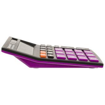 Калькулятор настольный BRAUBERG ULTRA COLOR-12-BKPR (192x143 мм), 12 разрядов, двойное питание, ЧЕРНО-ФИОЛЕТОВЫЙ, 250501 за 972 ₽. Калькуляторы настольные. Доставка по России. Без переплат!