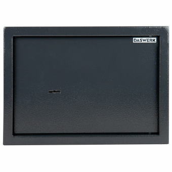 Сейф мебельный DASWERK (ДАСВЕРК) SC-250KL (250х350х250 мм), ключевой замок, графит, 291342 за 4&nbsp;655 ₽. Сейфы мебельные, офисные. Доставка по России. Без переплат!