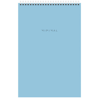 Блокнот БОЛЬШОЙ ФОРМАТ А4 198х297 мм, 80 л., гребень, подложка, клетка, BRAUBERG "Minimal Pastel", 116425 за 150 ₽. Блокноты. Доставка по России. Без переплат!