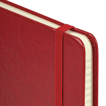 Блокнот А5 (148x218 мм), BRAUBERG "Metropolis Special", под кожу, 80 л., резинка, клетка, красный, 111575 за 459 ₽. Бизнес-блокноты и бизнес-тетради. Доставка по России. Без переплат!