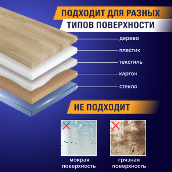 Клейкая двухсторонняя лента 50 мм х 10 м, ТКАНЕВАЯ ОСНОВА, BRAUBERG, 606427 за 309 ₽. Клейкие ленты специальные. Доставка по России. Без переплат!