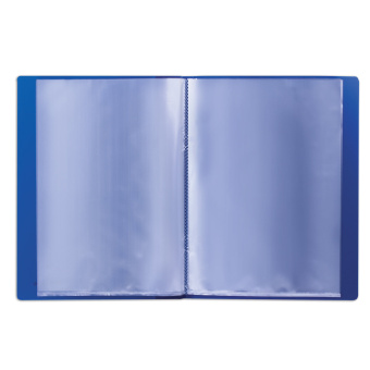 Папка 20 вкладышей BRAUBERG стандарт, синяя, 0,6 мм, 221595 за 109 ₽. Папки с вкладышами (файлами). Доставка по России. Без переплат!