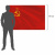 Флаг СССР 90х135 см, полиэстер, STAFF, 550229 за 252 ₽. Флаги и знамена. Доставка по России. Без переплат!