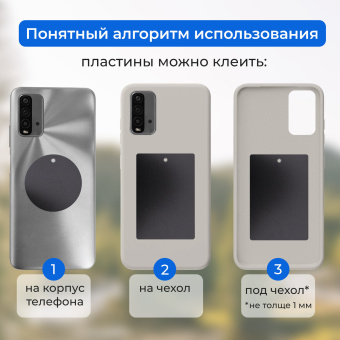 Держатель для телефона магнитный в авто на решетку вентиляции SONNEN, вращение 360°, 354923 за 237 ₽. Держатели для телефонов. Доставка по России. Без переплат!