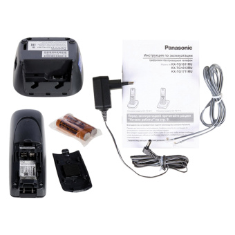 Радиотелефон PANASONIC KX-TG1611RUH, память 50 номеров, АОН, повтор, часы/будильник, серый за 5 487 ₽. Радиотелефоны. Доставка по России. Без переплат!