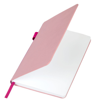 Блокнот А5 135x212 мм BRAUBERG "Edge", под кожу, резинка, держатель, 80 л., клетка, розовый, 117148 за 298 ₽. Бизнес-блокноты и бизнес-тетради. Доставка по России. Без переплат!